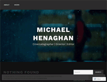 Tablet Screenshot of michaelhenaghan.com